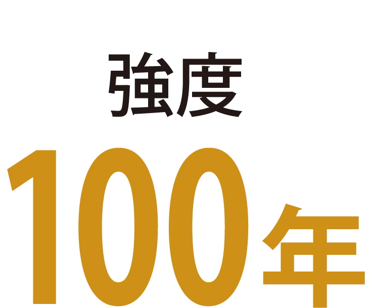 強度100年